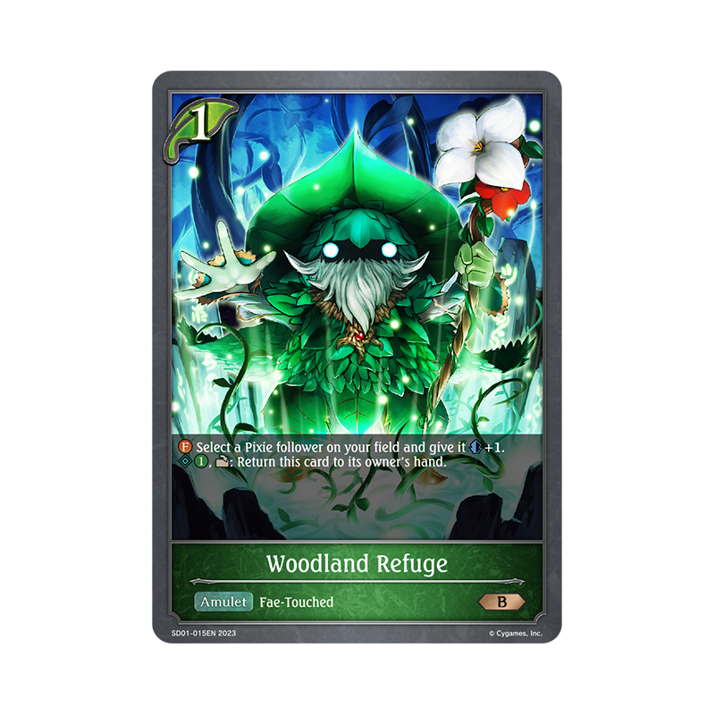 shadowverse-tcg-sd01-015en-bronze-woodland-refuge-regal-fairy-princess