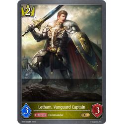 shadowverse-tcg-sd02-002en-gold-latham-vanguard-captain-blade-of-resentment