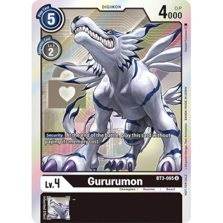 Digimon_TCG_BT3-065_AA_Gururumon_Alternative_Art_Union_Impact_Card_Game