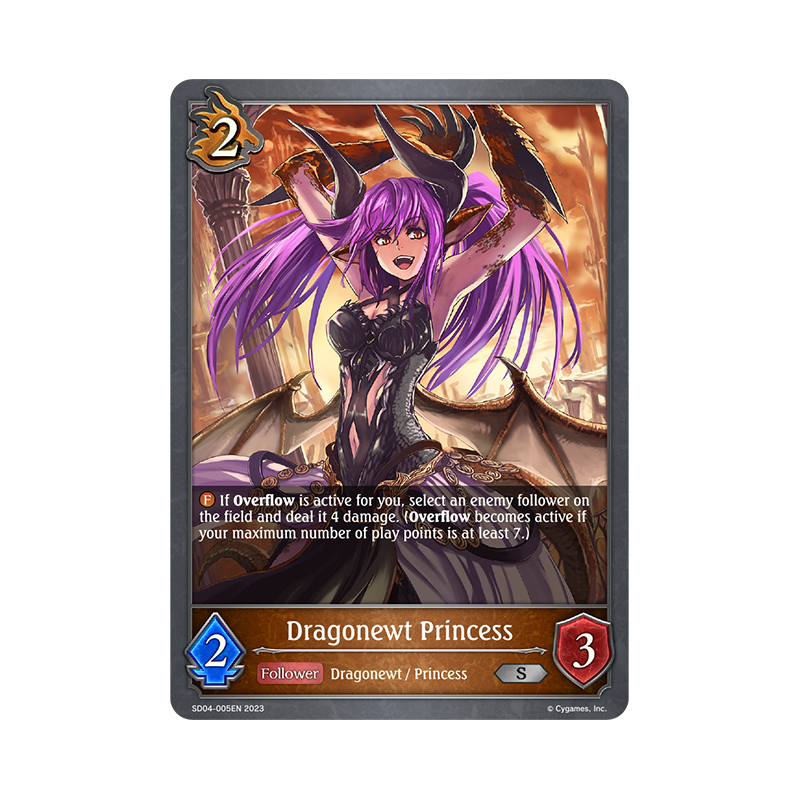 shadowverse-tcg-sd04-005en-silver-dragonewt-princess-wrath-of-the-greatwyrm