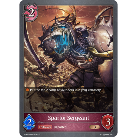 shadowverse-tcg-sd05-008en-bronze-spartoi-sergeant-waltz-of-the-undying-night