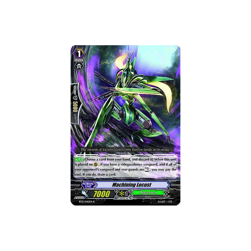 Vanguard_TCG_card_BT15_042EN_R_Machining_Locust_Infinite_Rebirth