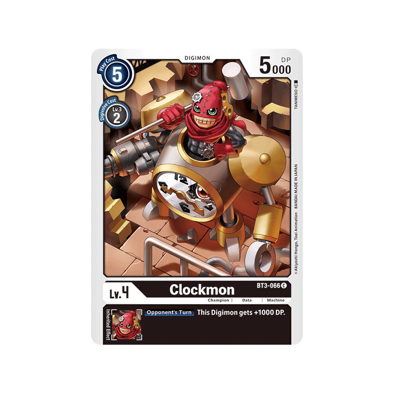 Digimon_TCG_BT3-066_Clockmon_Common_Union_Impact_Card_Game