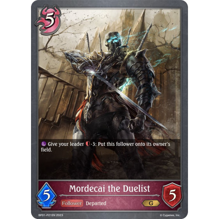 BP01-P21EN Mordecai the DuelistBP01-P21EN