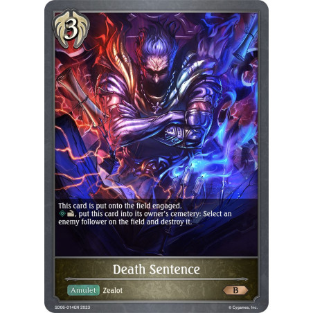 SD06-014EN Death SentenceSD06-014EN