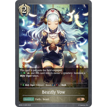 SD06-016EN Beastly VowSD06-016EN