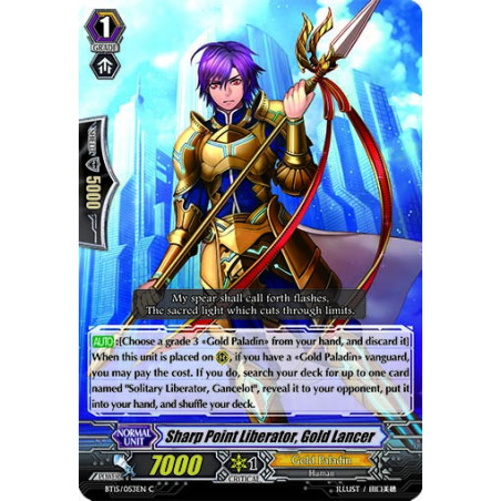 Vanguard_TCG_card_BT15_053EN_C_Sharp_Point_Liberator_Gold_Lancer_Infinite_Rebirth