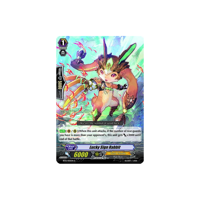 Vanguard_TCG_card_BT15_055EN_C_Lucky_Sign_Rabbit_Infinite_Rebirth