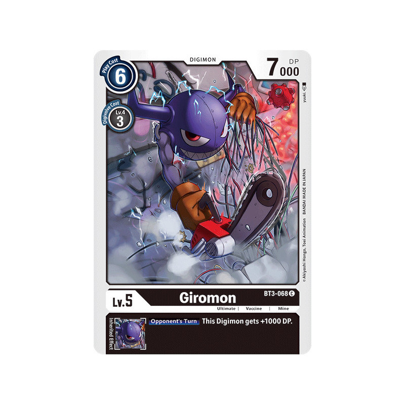 Digimon_TCG_BT3-068_Giromon_Common_Union_Impact_Card_Game
