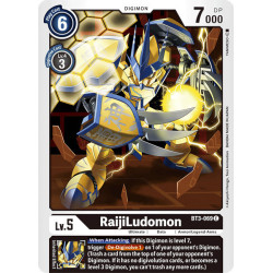 Digimon_TCG_BT3-069_RaijiLudomon_Common_Union_Impact_Card_Game