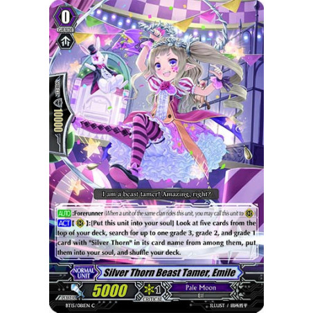 Vanguard_TCG_card_BT15_081EN_C_Silver_Thorn_Beast_Tamer_Emile_Infinite_Rebirth