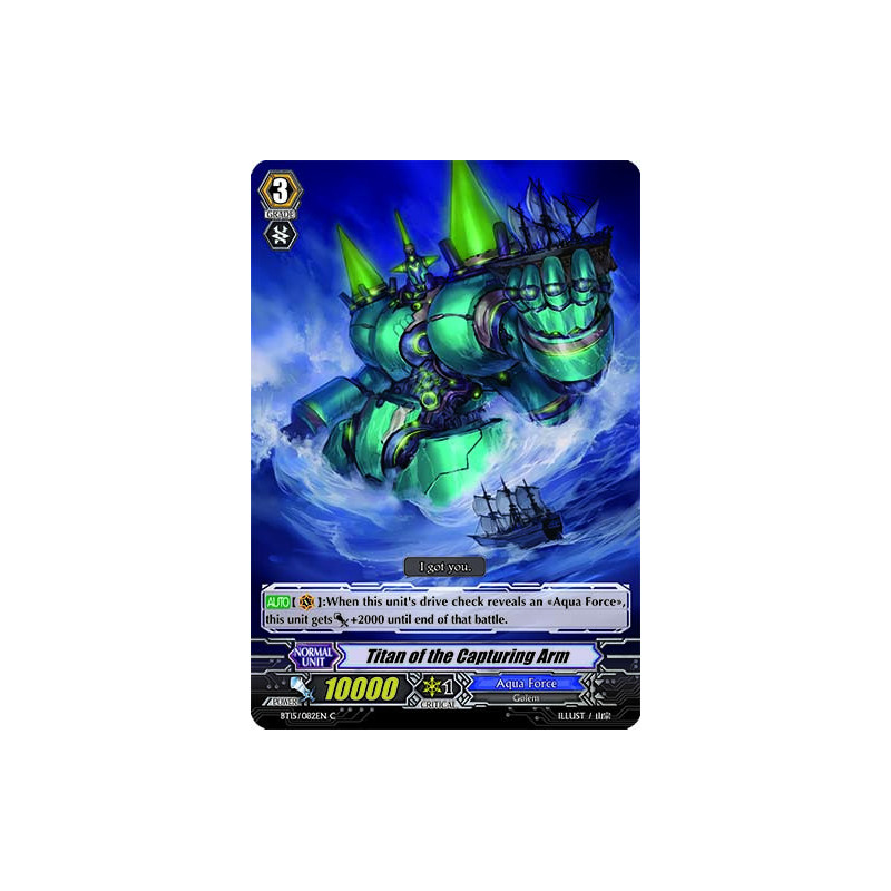 Vanguard_TCG_card_BT15_082EN_C_Titan_of_the_Capturing_Arm_Infinite_Rebirth