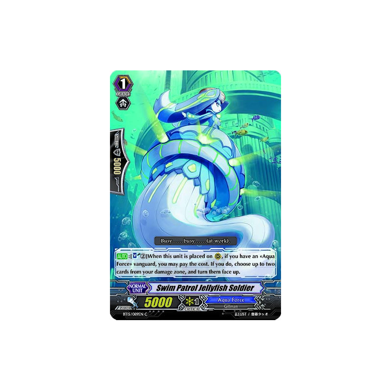 Vanguard_TCG_card_BT15_089EN_C_Swim_Patrol_Jellyfish_Soldier_Infinite_Rebirth