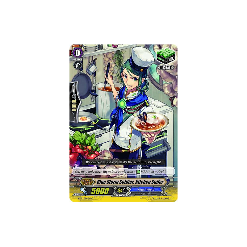 Vanguard_TCG_card_BT15_094EN_C_Blue_Storm_Soldier_Kitchen_Sailor_Infinite_Rebirth