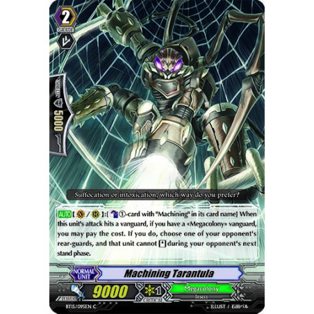 Vanguard_TCG_card_BT15_095EN_C_Machining_Tarantula_Infinite_Rebirth