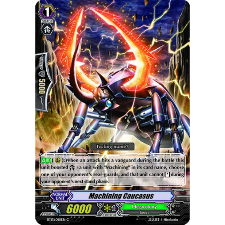 Vanguard_TCG_card_BT15_098EN_C_Machining_Caucasus_Infinite_Rebirth