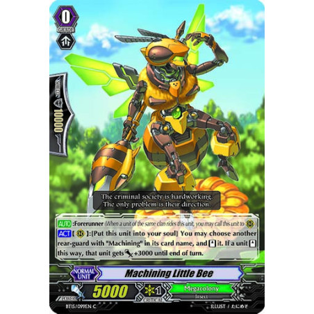 Vanguard_TCG_card_BT15_099EN_C_Machining_Little_Bee_Infinite_Rebirth