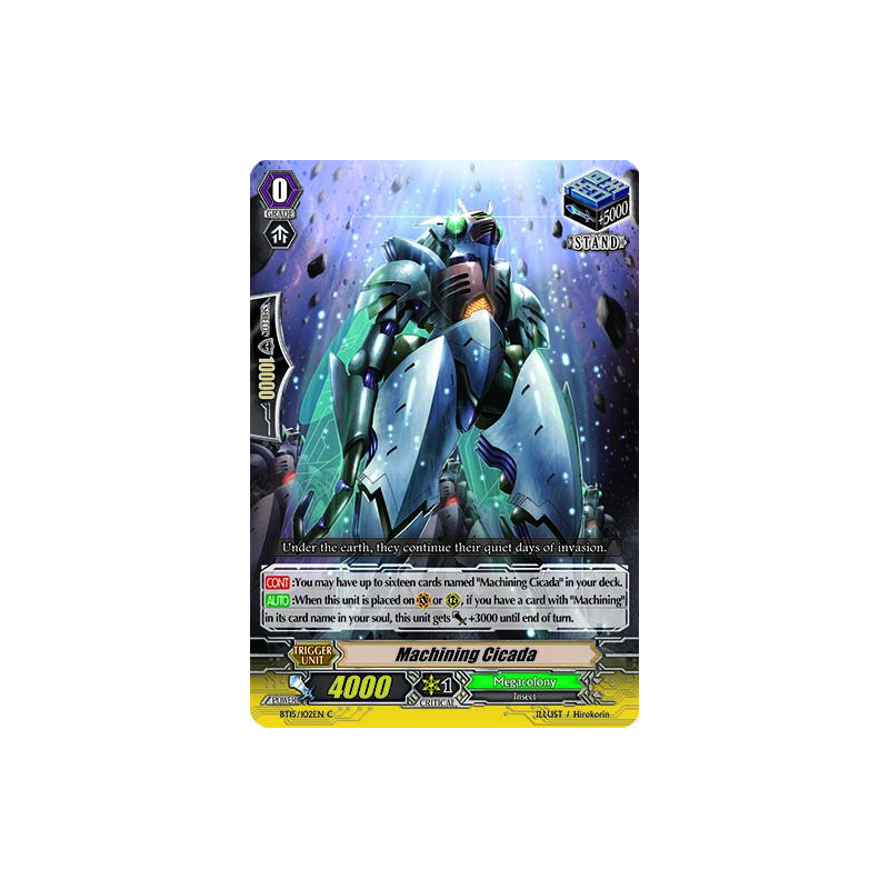 Vanguard_TCG_card_BT15_102EN_C_Machining_Cicada_Infinite_Rebirth