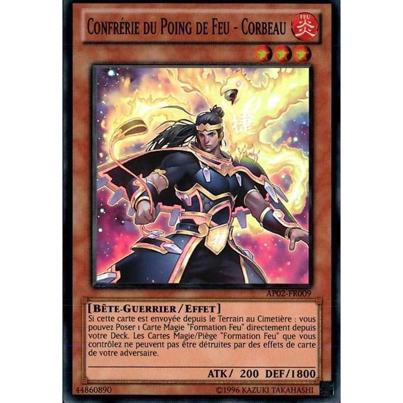 yu-gi-oh-tcg-ap02-fr009-sr-confrerie-du-poing-de-feu-corbeau-paquet-astral-deux