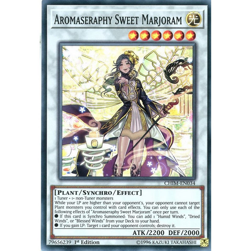 yu-gi-oh-tcg-chim-en034-sr-aromaseraphy-sweet-marjoram-chaos-impact