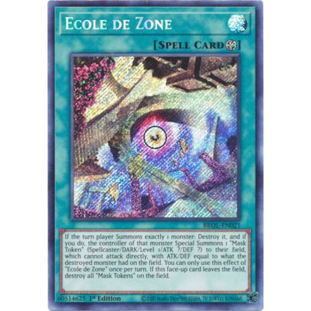 Yu-Gi-Oh TCG BROL-EN021 SE Ecole de Zone Brothers of Legend