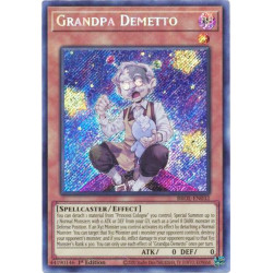 Yu-Gi-Oh TCG BROL-EN032 SE Grandpa Demetto Brothers of Legend