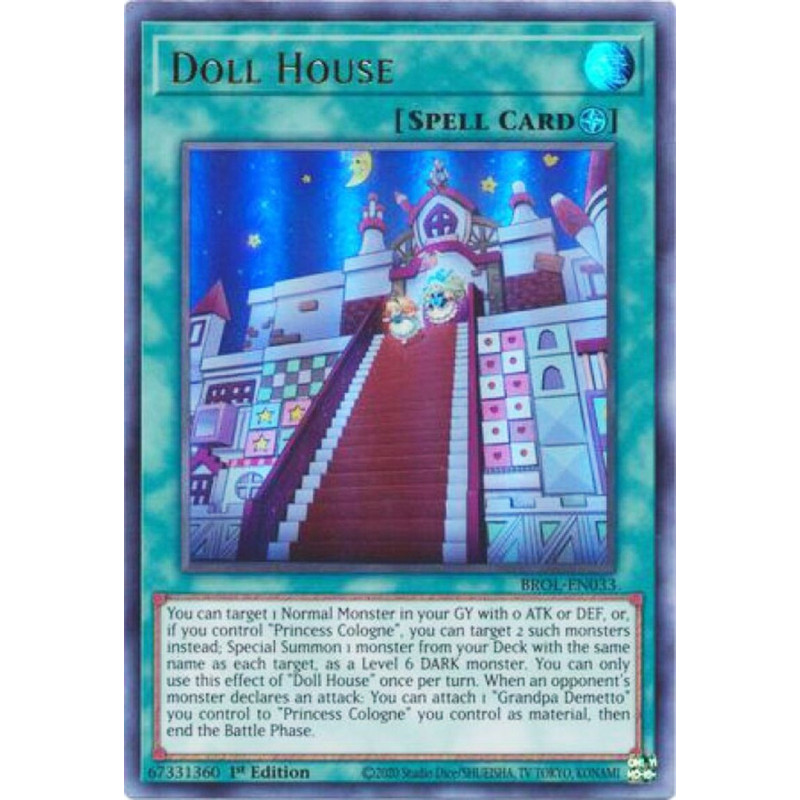 Yu-Gi-Oh TCG BROL-EN033 UR Doll House Brothers of Legend