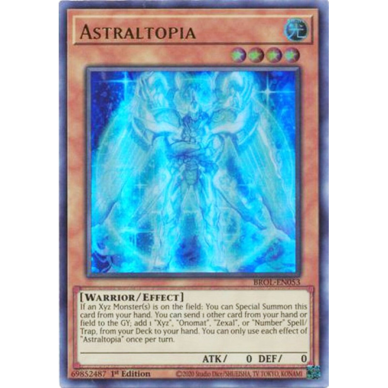 Yu-Gi-Oh TCG BROL-EN053 UR Astraltopia Brothers of Legend