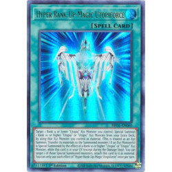 Yu-Gi-Oh TCG BROL-EN060 UR Hyper Rank-Up-Magic Utopiforce Brothers of Legend