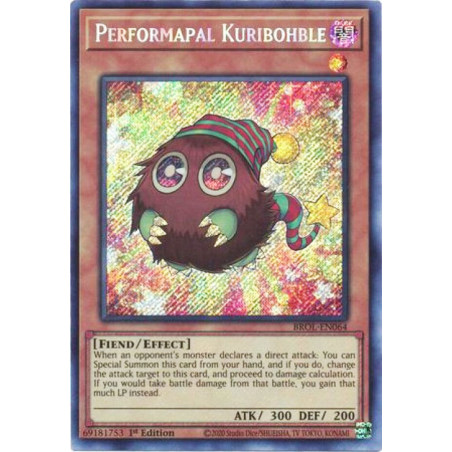 Yu-Gi-Oh TCG BROL-EN064 SE Performapal Kuribohble Brothers of Legend