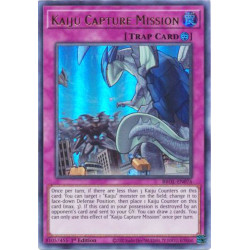 Yu-Gi-Oh TCG BROL-EN076 UR Kaiju Capture Mission Brothers of Legend