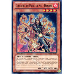 Yu-Gi-Oh TCG CBLZ-FR025 SR Confrérie du Poing de Feu - Dragon Le Feu du Cosmos