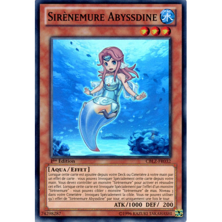 Yu-Gi-Oh TCG CBLZ-FR032 SR Sirènemure Abyssdine Le Feu du Cosmos
