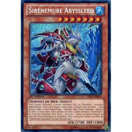 Yu-Gi-Oh TCG CBLZ-FR034 SE Sirènemure Abyssleed Le Feu du Cosmos