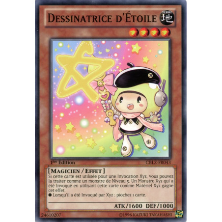 Yu-Gi-Oh TCG CBLZ-FR043 C Dessinatrice d'Étoile Le Feu du Cosmos