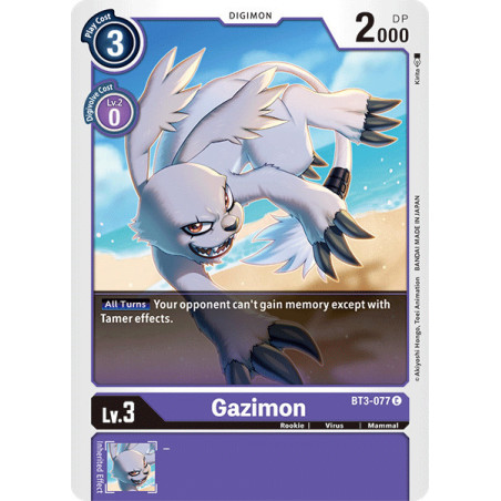 Digimon_TCG_BT3-077_Gazimon_Common_Union_Impact_Card_Game