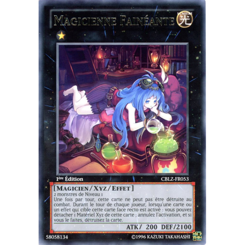 Yu-Gi-Oh TCG CBLZ-FR053 R Magicienne Fainéante Le Feu du Cosmos