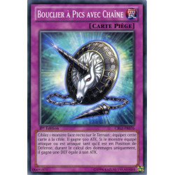 Yu-Gi-Oh TCG CBLZ-FR076 C Bouclier à Pics avec Chaîne Le Feu du Cosmos