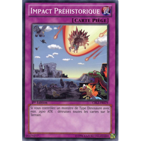 Yu-Gi-Oh TCG CBLZ-FR079 C Impact Préhistorique Le Feu du Cosmos