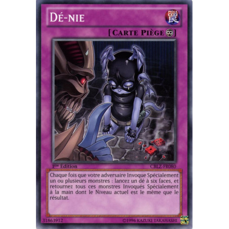 Yu-Gi-Oh TCG CBLZ-FR080 C Dé-nie Le Feu du Cosmos