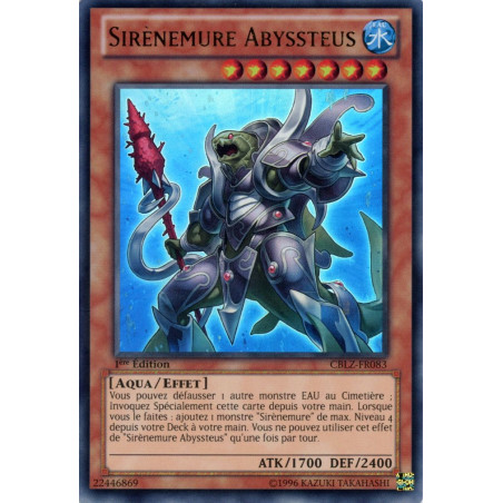 Yu-Gi-Oh TCG CBLZ-FR083 UR Sirènemure Abyssteus Le Feu du Cosmos