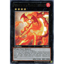 Yu-Gi-Oh TCG CBLZ-FR087 R Renarde de la Flamme Infernale Le Feu du Cosmos