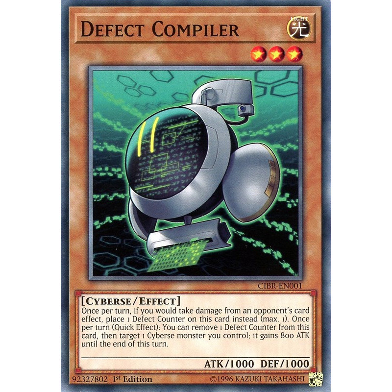 Yu-Gi-Oh TCG CIBR-EN001 C Defect Compiler Circuit Break