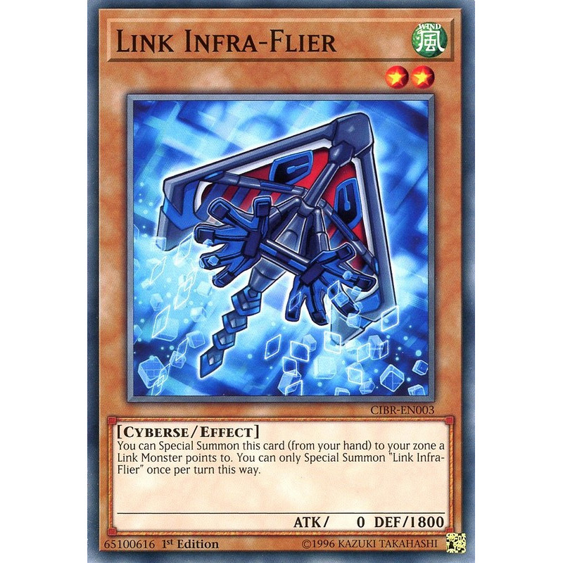 Yu-Gi-Oh TCG CIBR-EN003 C Link Infra-Flier Circuit Break