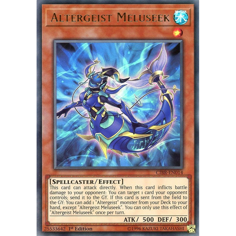 Yu-Gi-Oh TCG CIBR-EN014 UR Altergeist Meluseek Circuit Break