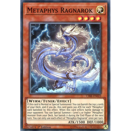 Yu-Gi-Oh TCG CIBR-EN023 SR Metaphys Ragnarok Circuit Break