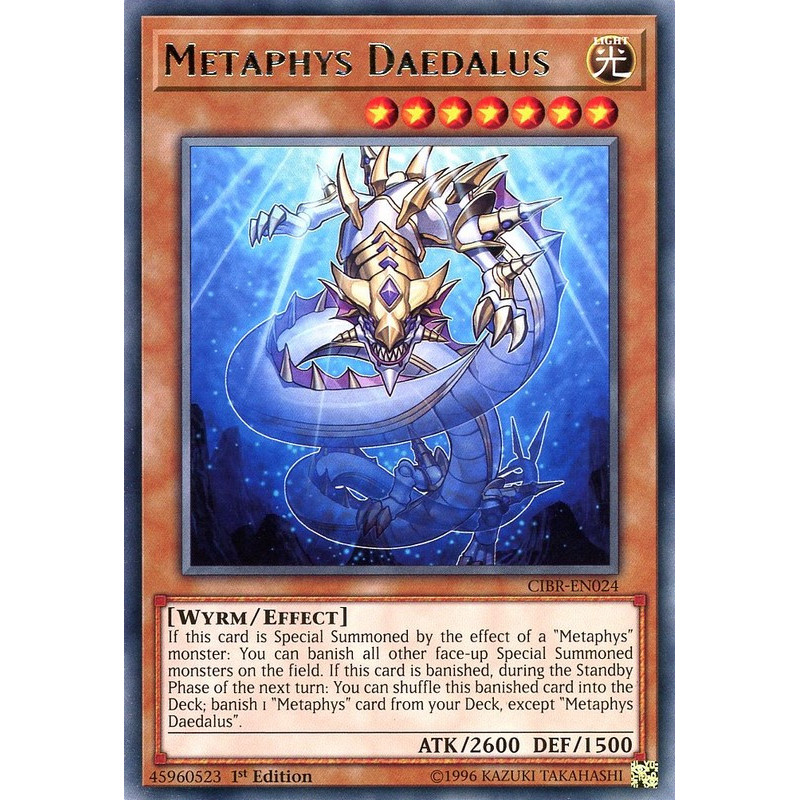 Yu-Gi-Oh TCG CIBR-EN024 R Metaphys Daedalus Circuit Break