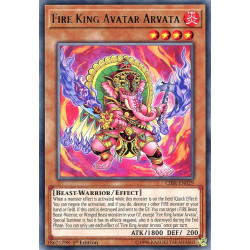 Yu-Gi-Oh TCG CIBR-EN029 R Fire King Avatar Arvata Circuit Break