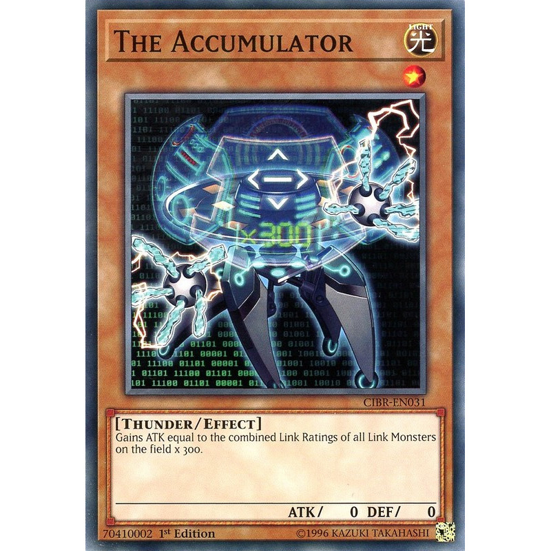 Yu-Gi-Oh TCG CIBR-EN031 C The Accumulator Circuit Break