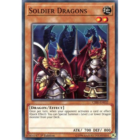 Yu-Gi-Oh TCG CIBR-EN032 C Soldier Dragons Circuit Break
